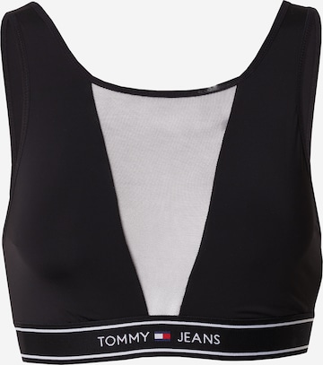 Tommy Jeans Bustier Rintaliivi värissä musta: edessä