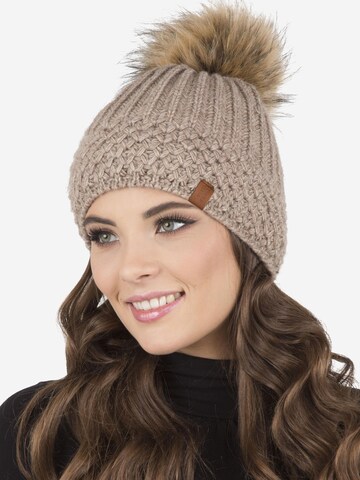 Vivisence Mütze '7016' in Beige