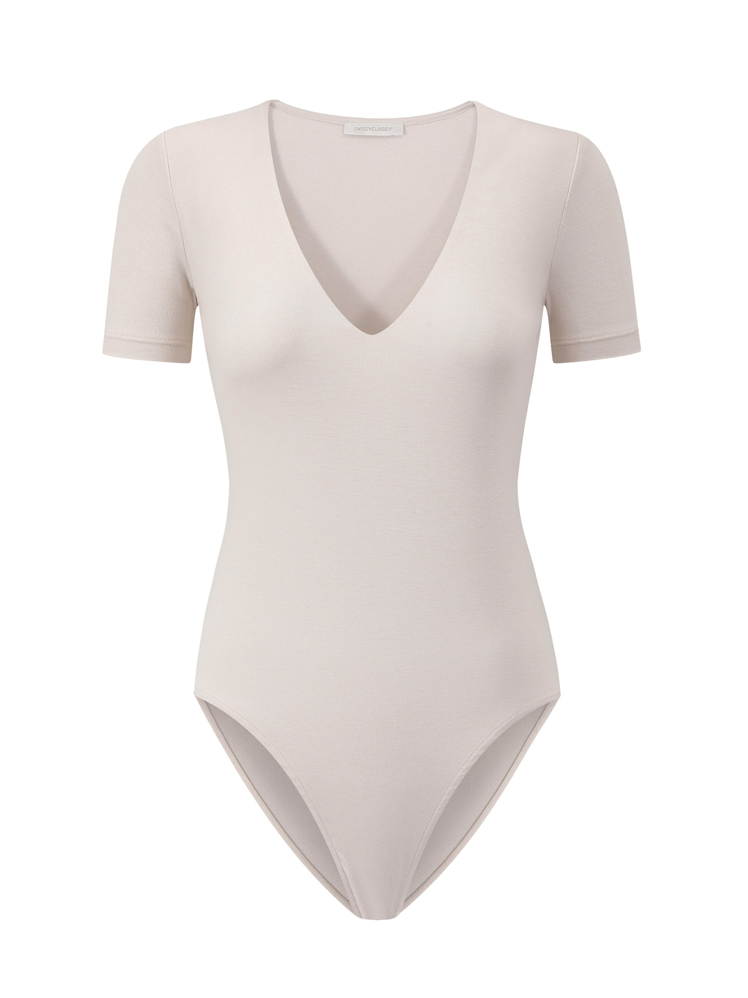 SASSYCLASSY Shirtbody‌‌‌‌‌‌‌ in Beige: Vorderseite