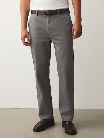 pelēks Next Standarta Čino bikses: no priekšpuses