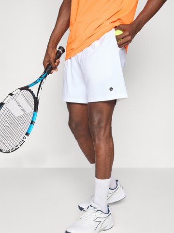 BJÖRN BORG Свободный крой Спортивные штаны 'ACE SPORTS 8' в Белый