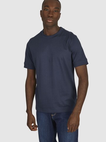 HECHTER PARIS Shirt in Blauw: voorkant