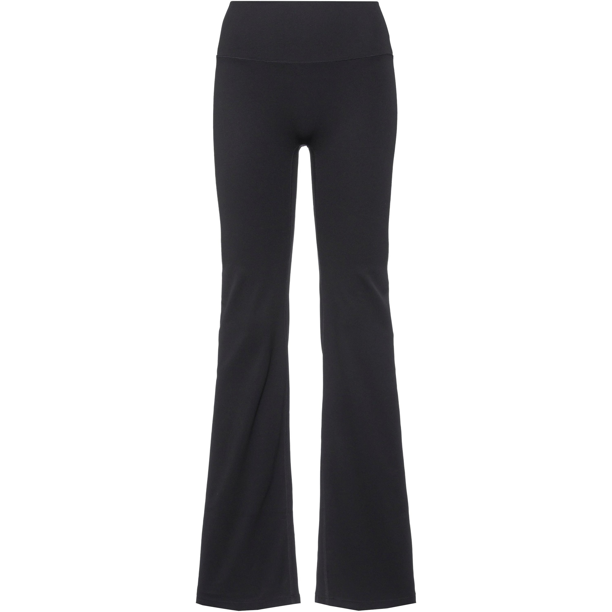 NIKE Flared Leggings 'ZENVY' in Black: front