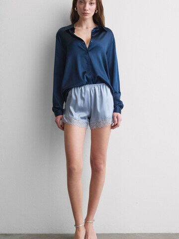INTIMISSIMI Pyjamahose in Blau