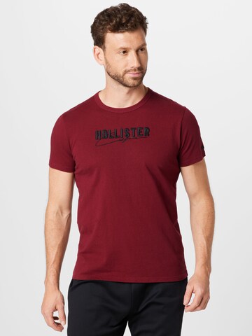 HOLLISTER Shirt in Red: front