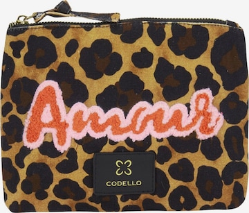 CODELLO Kosmetiktasche in Braun: Vorderseite