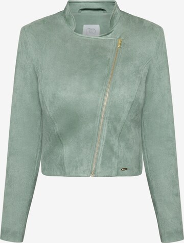 Betty & Co Between-season jacket in Green: front
