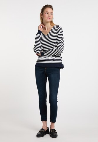 Pull-over 'Takelage' DreiMaster Maritim en bleu