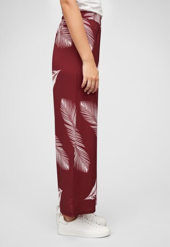 Cloud5ive Wide leg Bandplooibroek in Rood