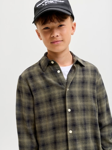 Jack & Jones Junior Regular Fit Hemd in Grün