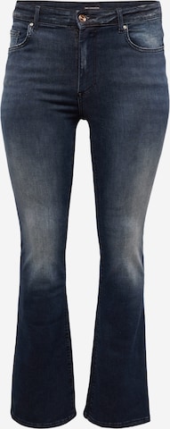 ONLY Carmakoma Flared Jeans 'WILLY' in Blue: front