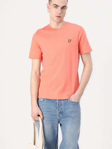 Lyle & Scott T-shirt i orange