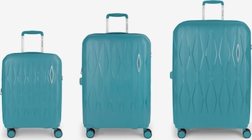 Gabol Kofferset 'Infinity' in Blau: Vorderseite