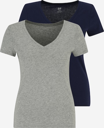 Gap Petite Shirt in Blue: front