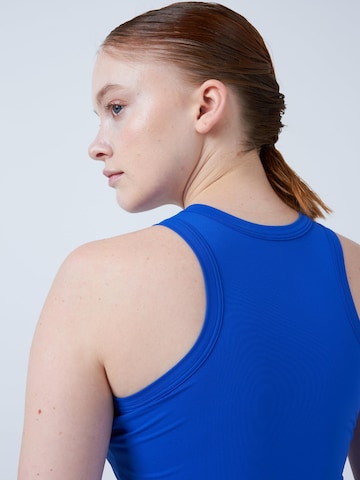 SPORTKIND Sporttop 'Tanktop High Neck'‌‌‌‌‌‌‌‌‌‌ in Blau