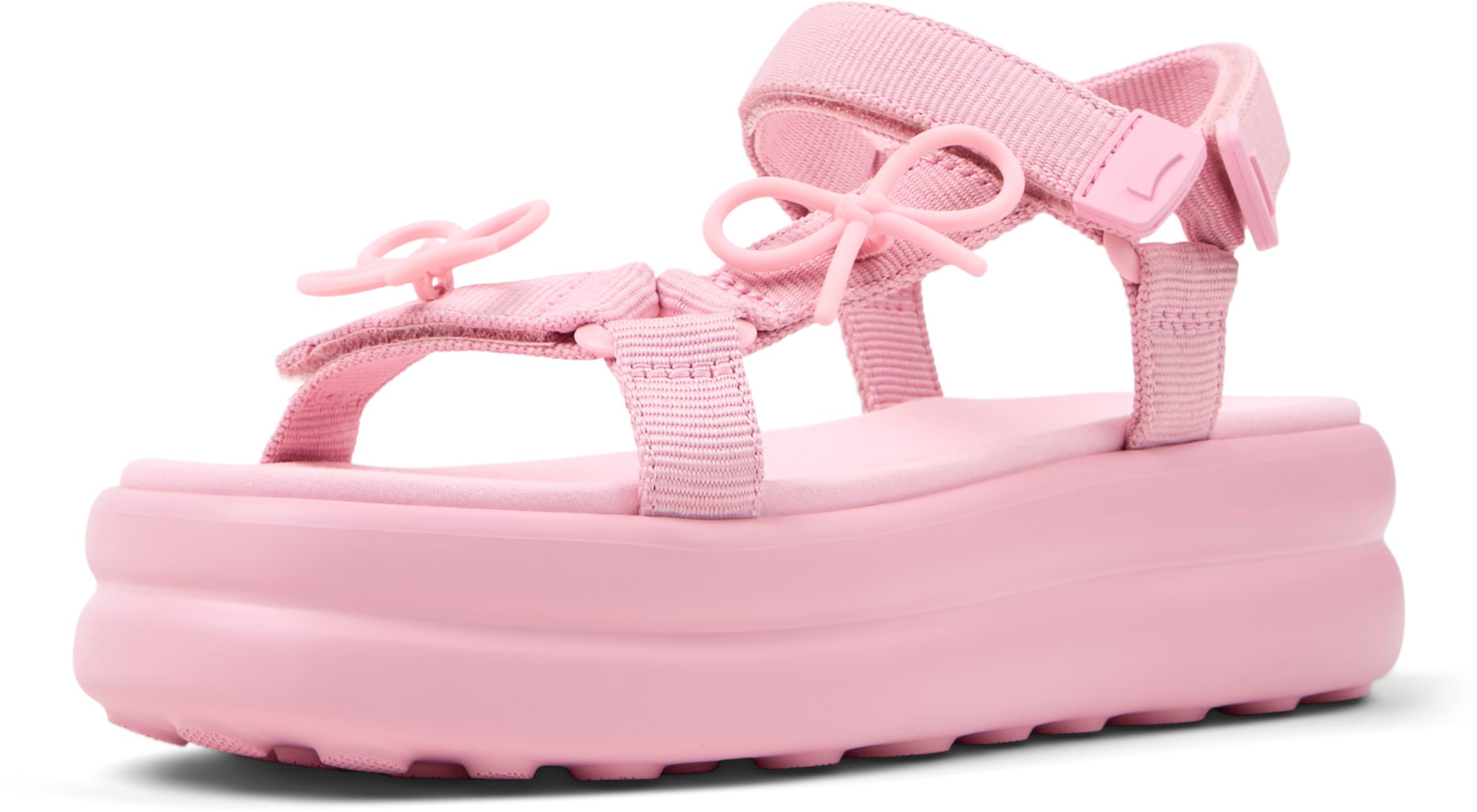 Sandales ' Pelotas Flota Up ' CAMPER en rose : devant