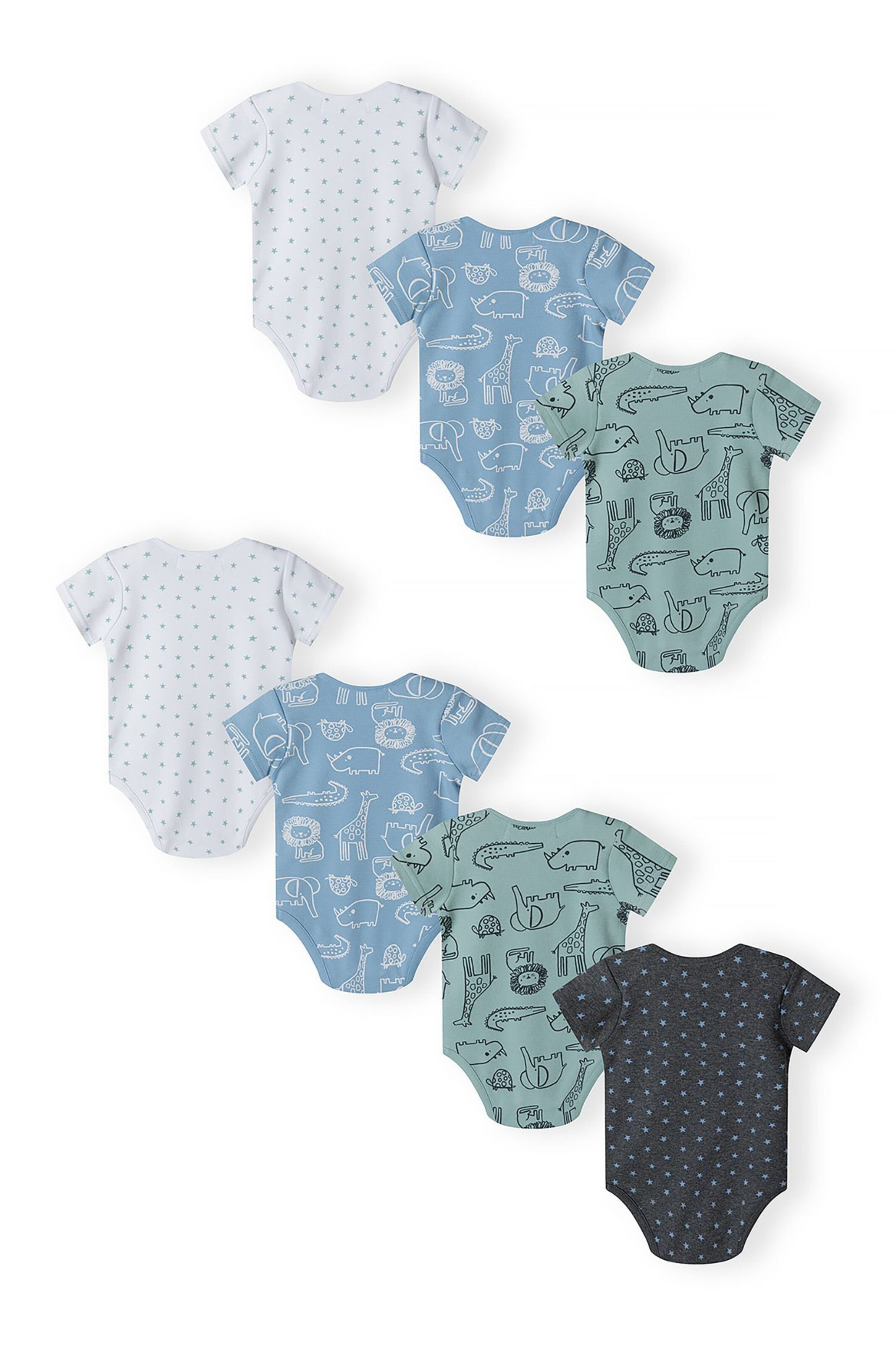 MINOTI Strampler in Blau