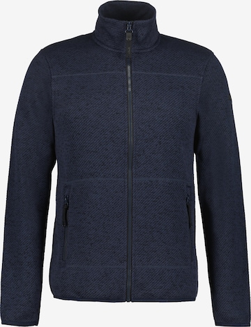 ICEPEAK Fleece Jacket 'AGEN' in Blue: front