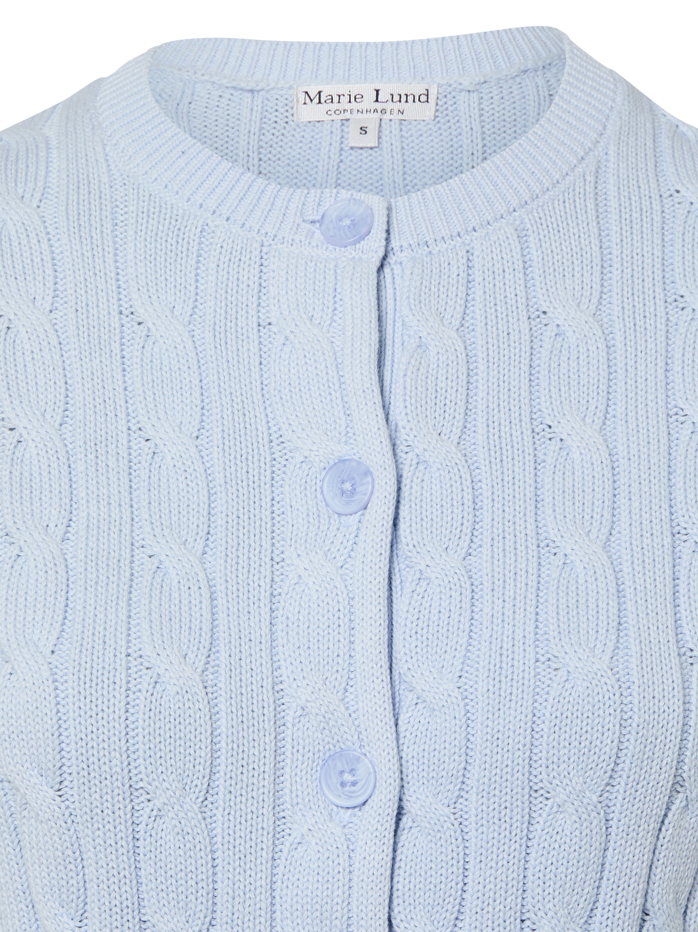 Cardigan Marie Lund en bleu