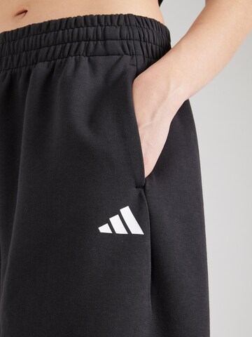 ADIDAS SPORTSWEAR Loose fit Sports trousers ' 'Future Icons' in Black