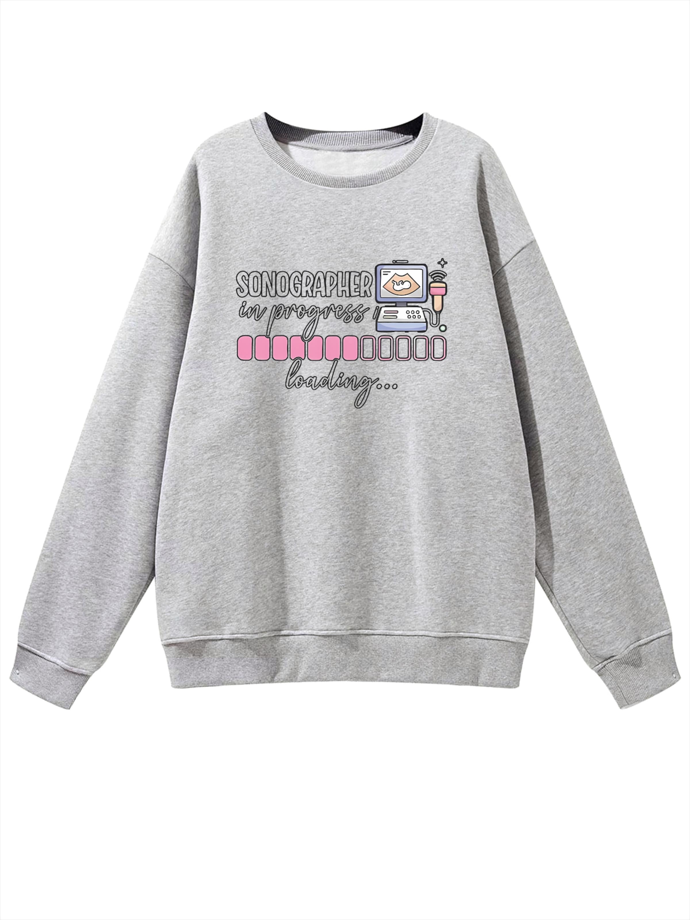 GORHEY Sweatshirt in Grey: front
