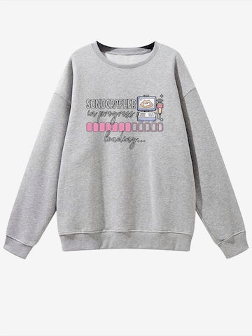 GORHEY Sweatshirt in Grey: front