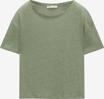 Pull&Bear T-shirt i grönmelerad, Produktvy