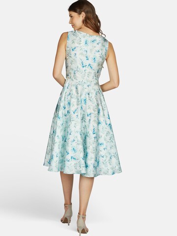 Robe de cocktail KLEO en bleu