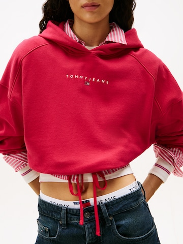 Sweat-shirt Tommy Jeans en rouge