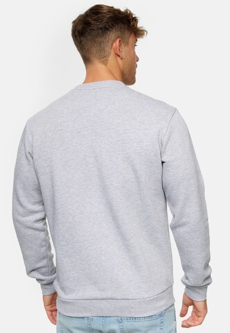 INDICODE JEANS Sweatshirt ' Avant ' in Grey