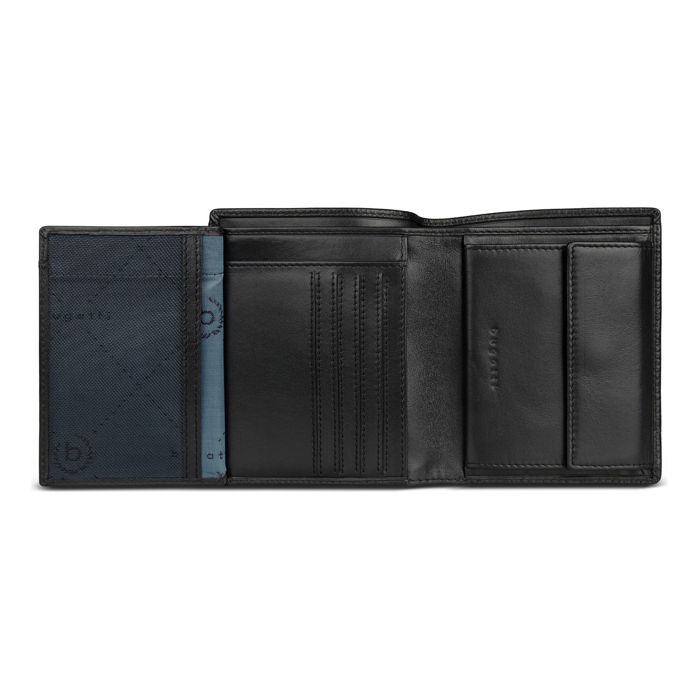 bugatti Portemonnaie in Schwarz