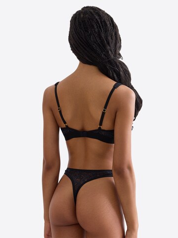 Erlich Textil Bustier BH in Zwart