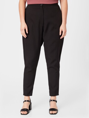 Dorothy Perkins Curve Slimfit Broek in Zwart: voorkant