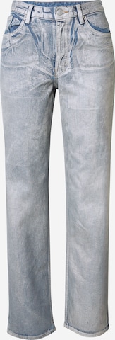 Monki Regular Farkut värissä sininen: etupuoli