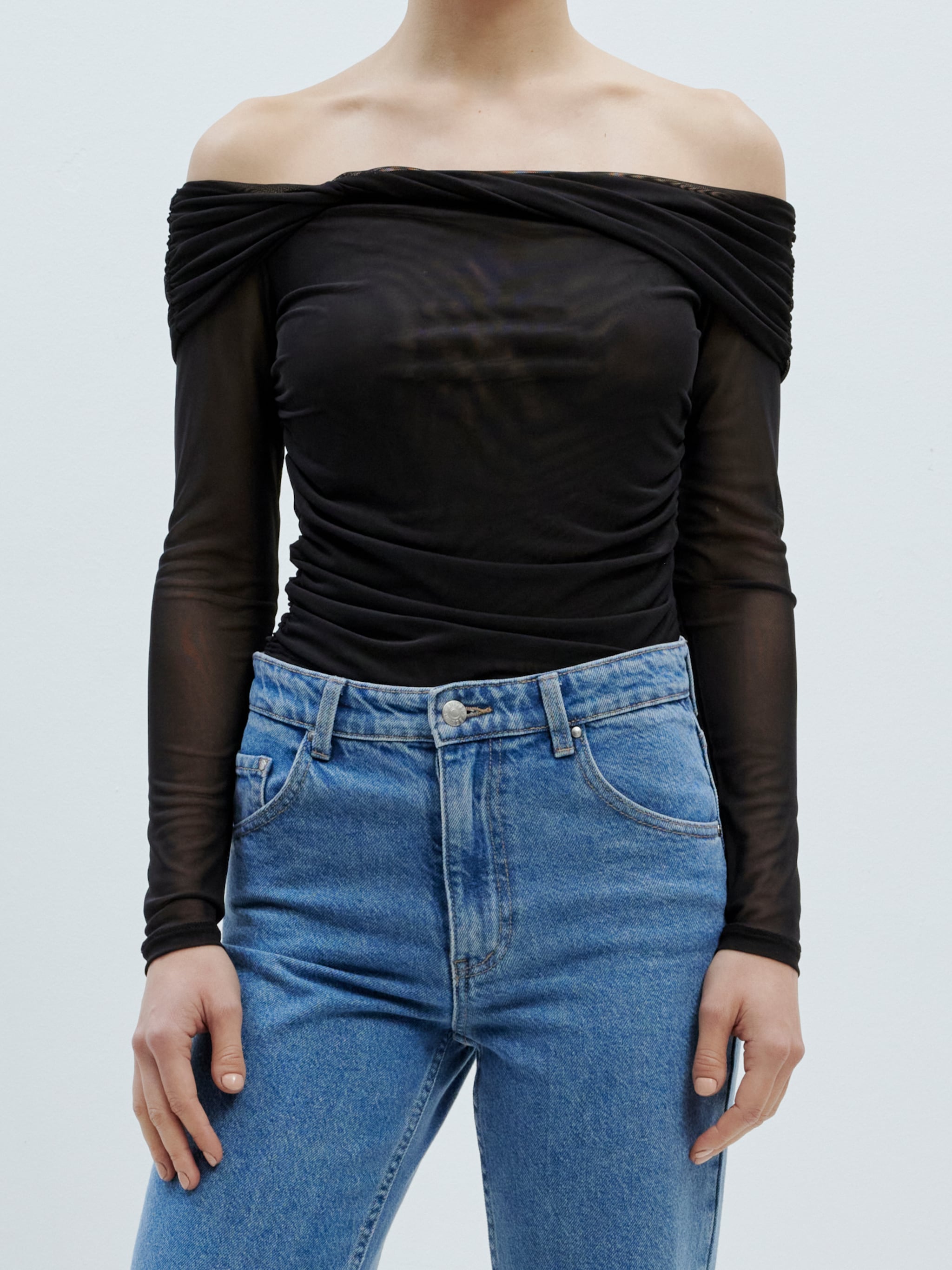 EDITED Producten Shirt 'Bea' Zwart