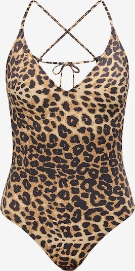 Maudymosi kostiumėlis 'Naila' iš Lindex, spalva – smėlio spalva / ruda / juoda, Prekių apžvalga