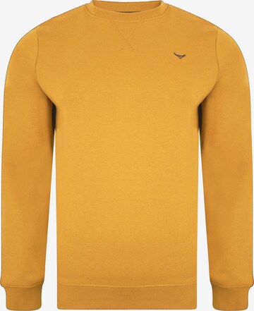 Threadbare Sweatshirt 'Satsuma' in Gelb: front