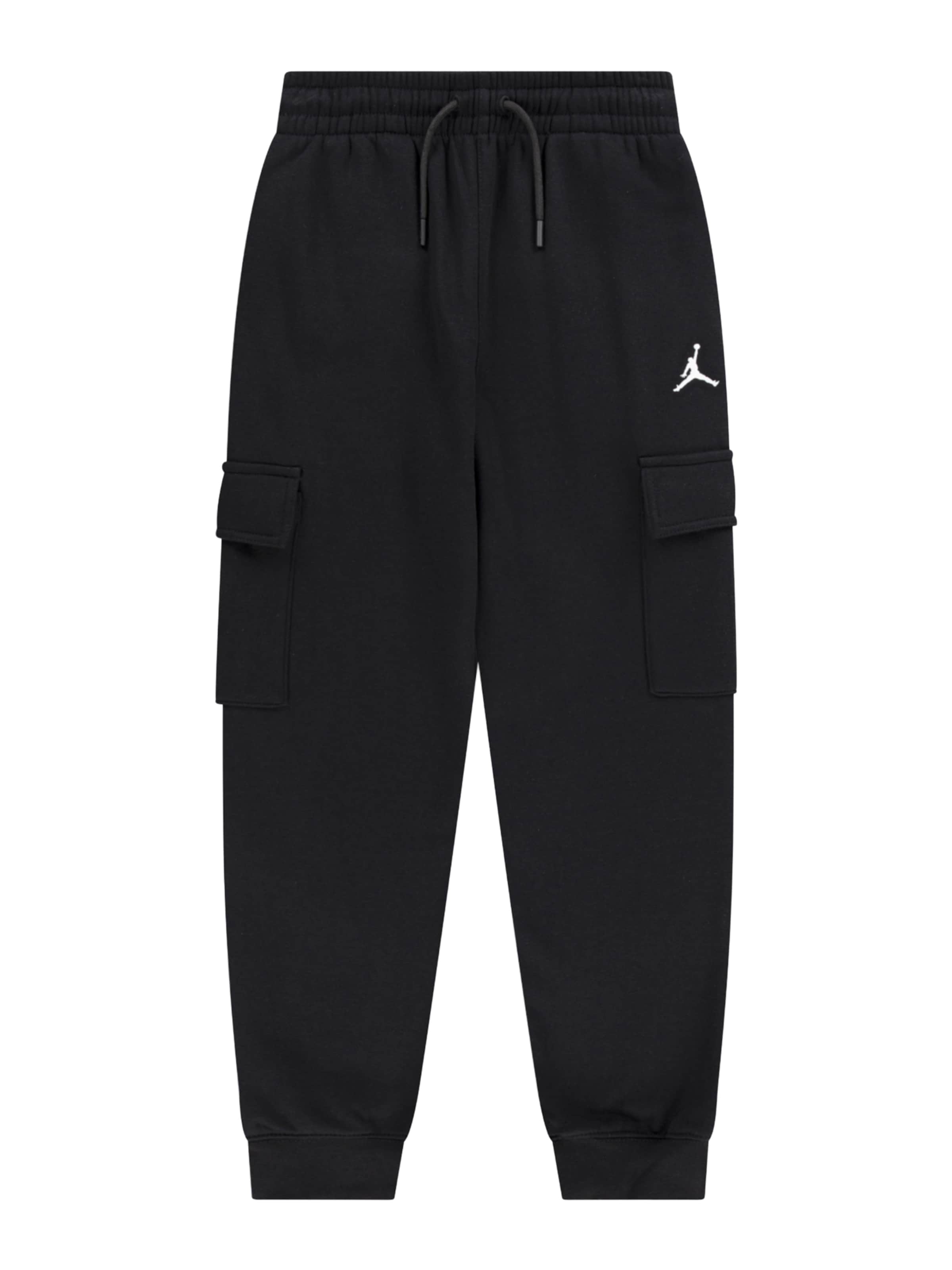 Effilé Pantalon 'My Brooklyn Ess' Jordan en noir : devant