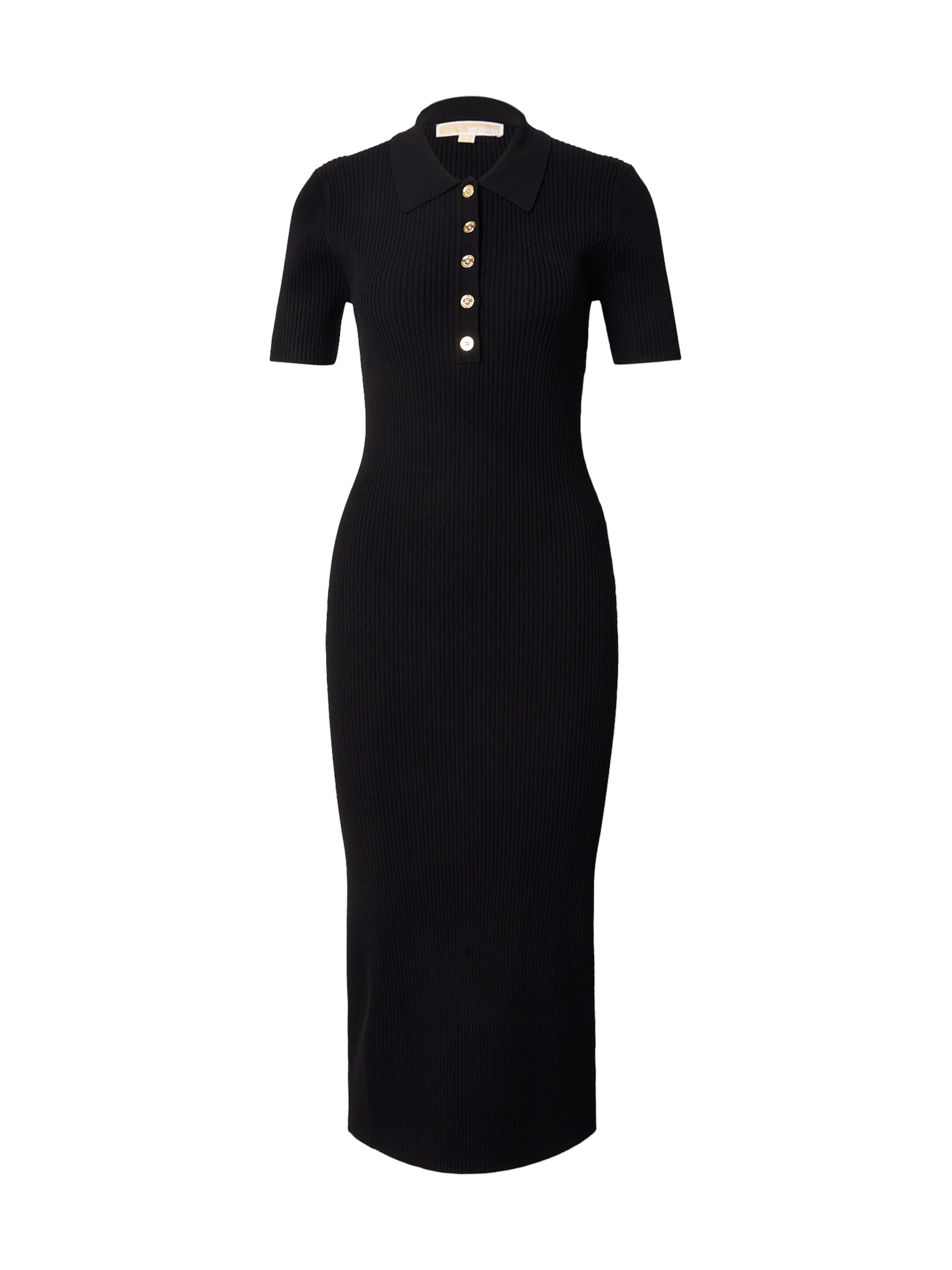 MICHAEL Michael KorsPletena haljina - crna boja: prednji dio