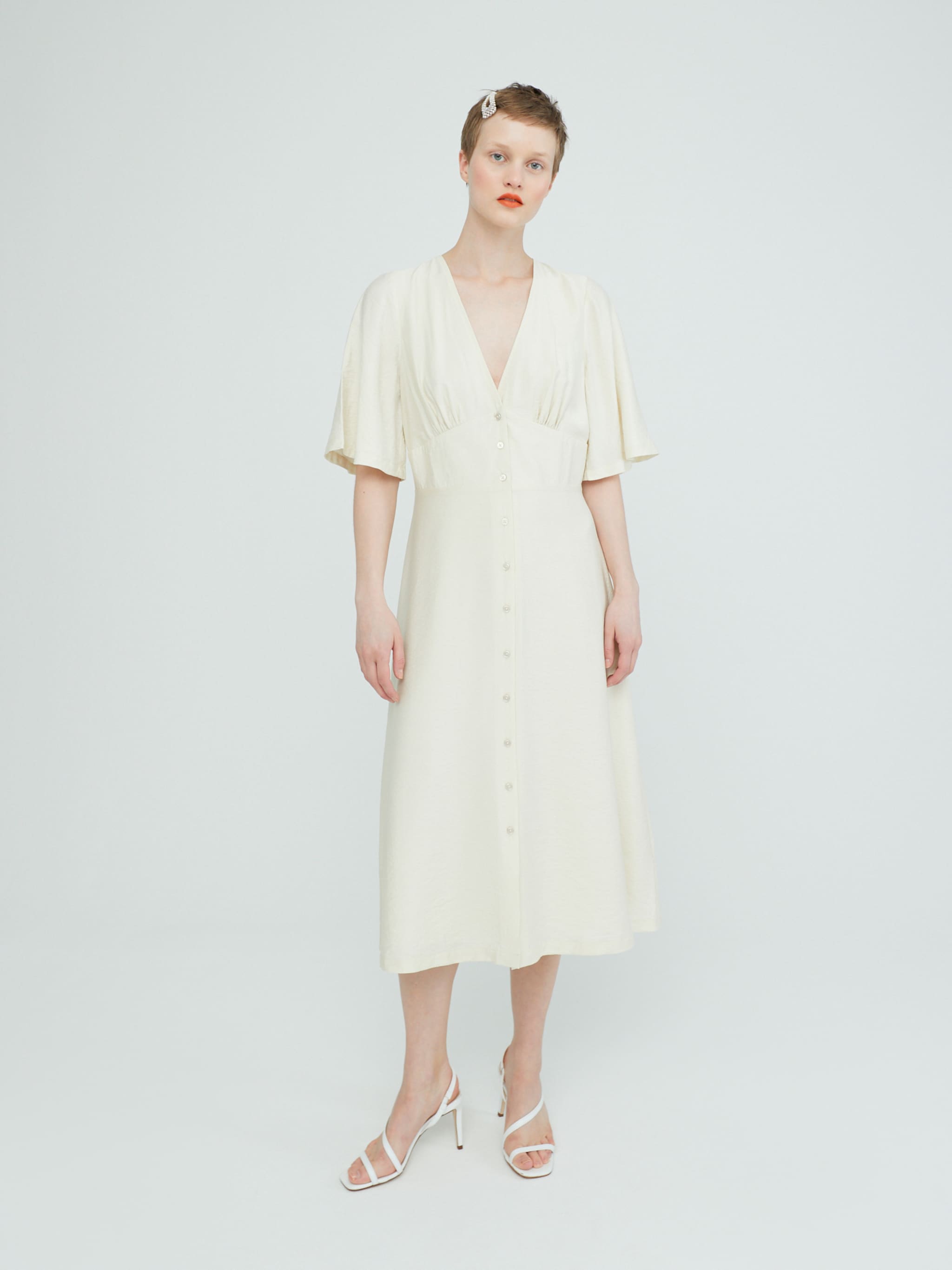EDITED Produits Robe 'Vera' blanc