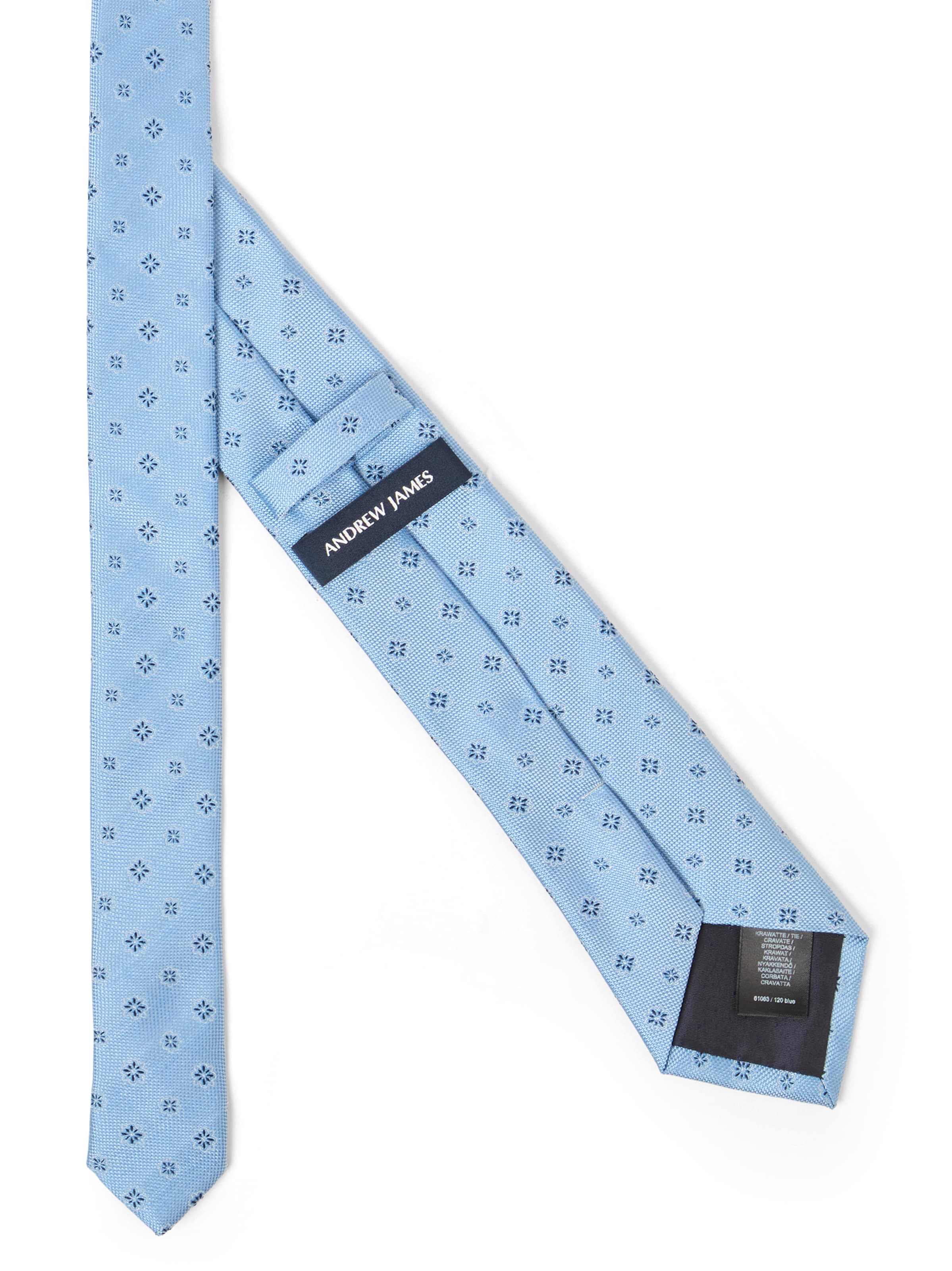 Andrew James Tie in Blue