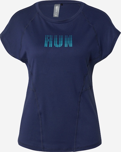 ONLY PLAY T-shirt fonctionnel 'JOY ON' en marine / bleu cyan, Vue avec produit