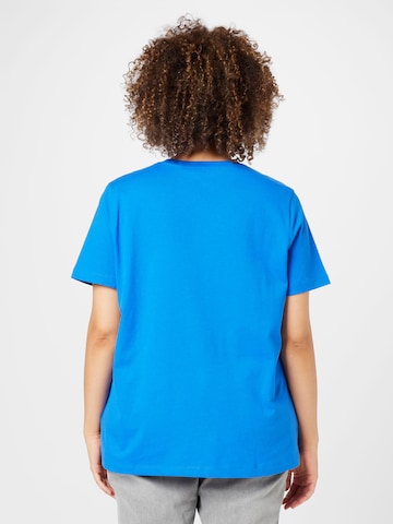 Tommy Hilfiger Curve - Camiseta en azul