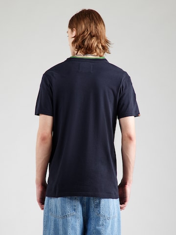 Superdry Тениска в синьо