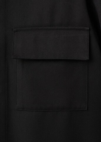 MANGO MAN Regular Fit Hemd 'Mars' in Schwarz