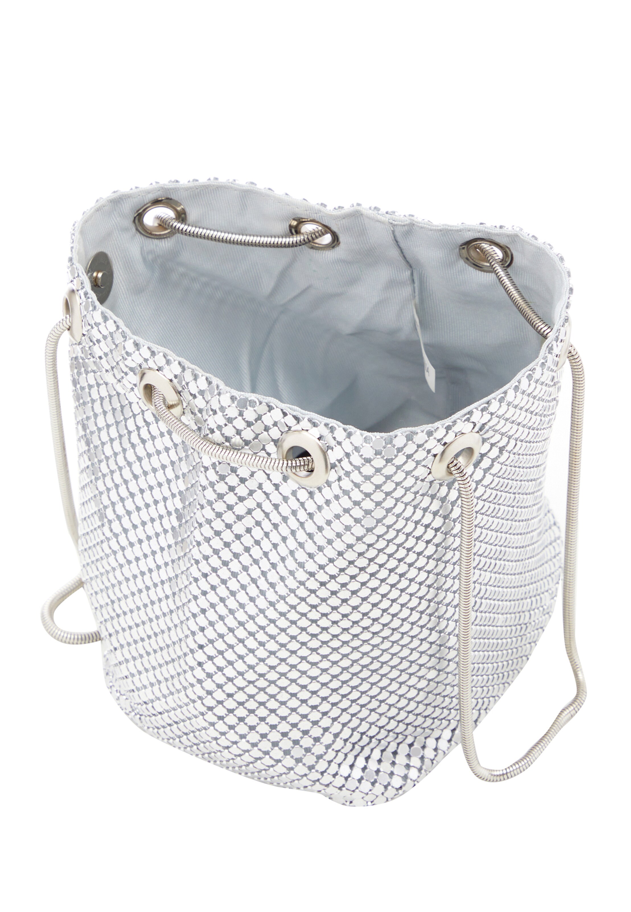 NAEMI - Mala de bolsa em prata