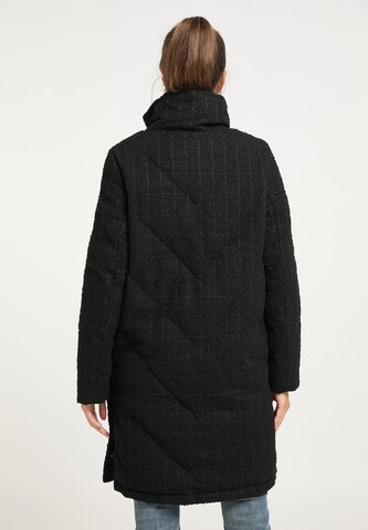 DreiMaster Vintage Between-Seasons Coat in Black