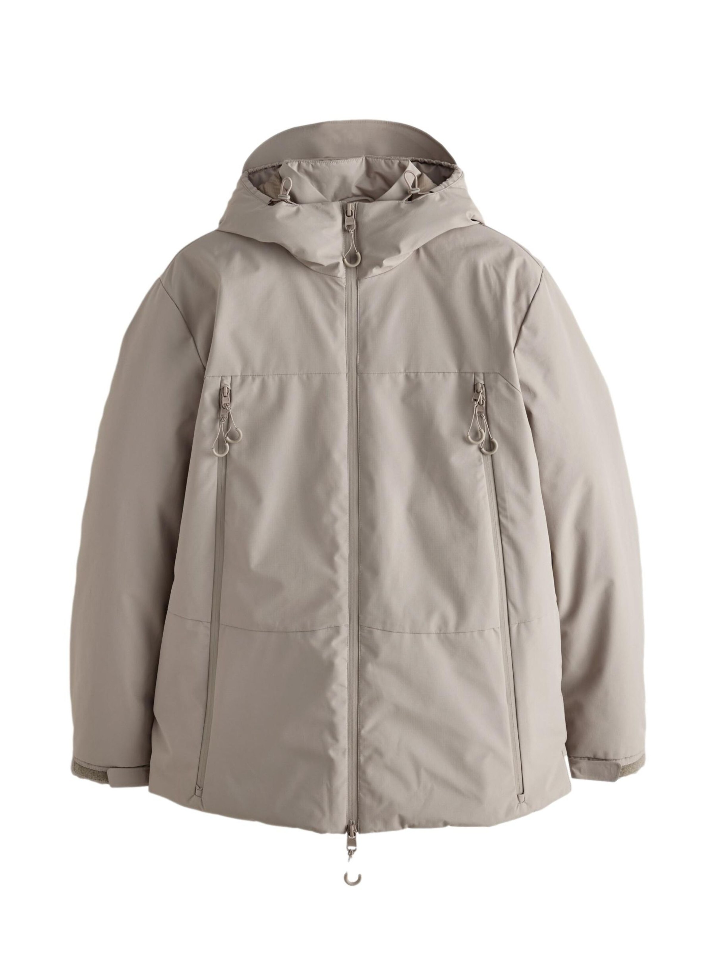 Next Jacke in Grau: Vorderseite