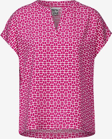 STREET ONE Blouse in Pink: front