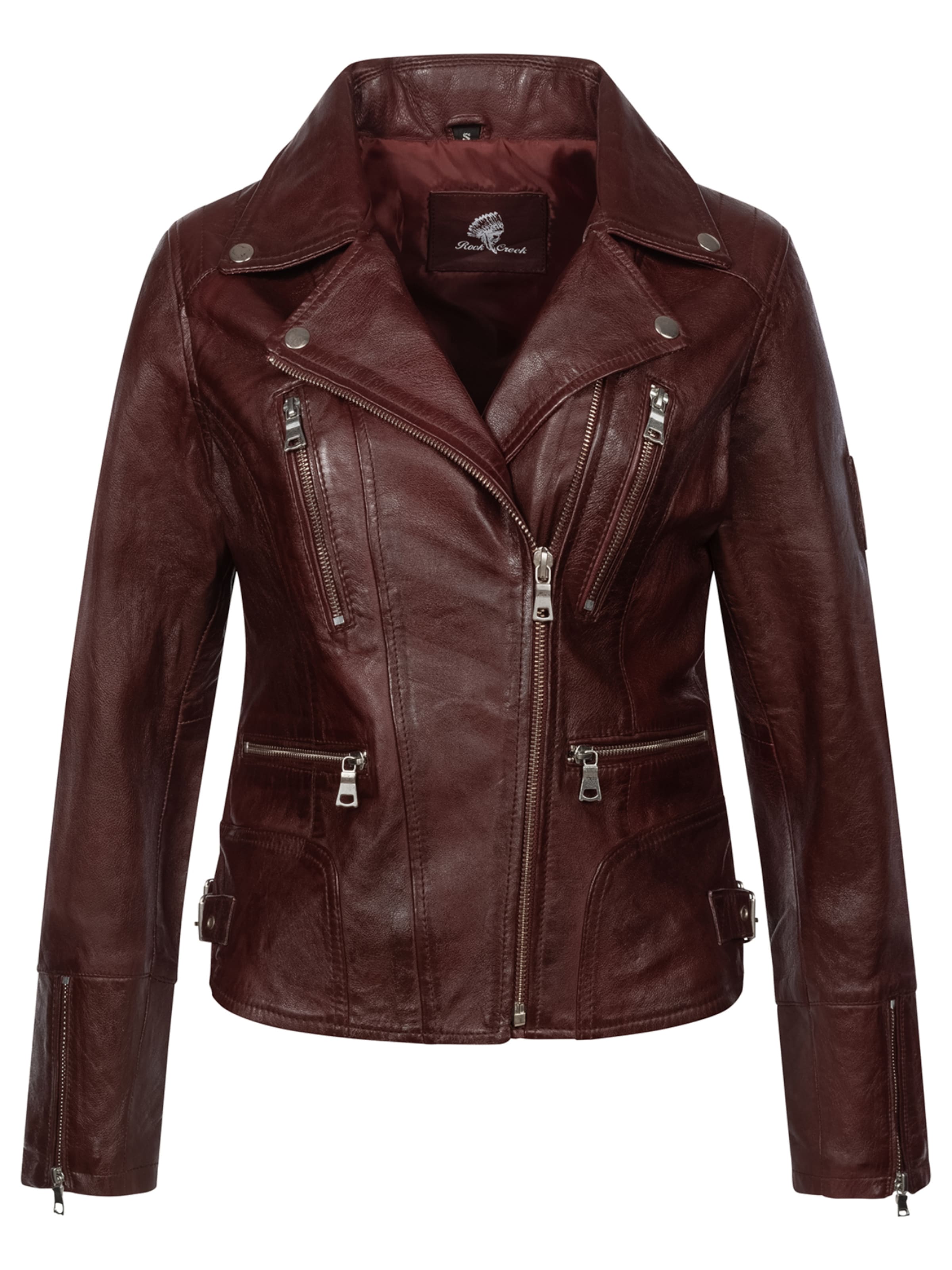 Rock Creek Übergangsjacke in Rot: Vorderseite